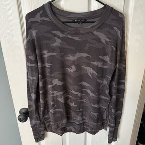 Athleta ✨ Studio To Street Camo Sweatshirt